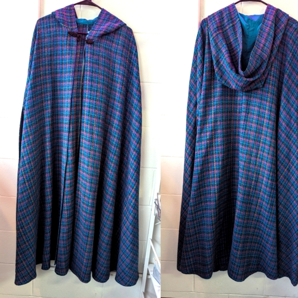 Floor-Length handmade cape